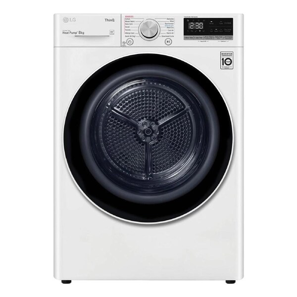 LG DVH508W 8kg Series 5 Heat Pump Dryer