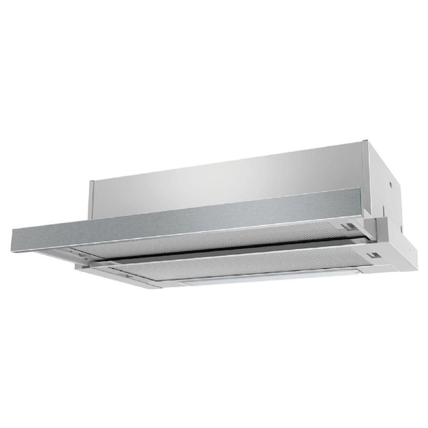 Westinghouse WRR604SB 60cm Slideout Rangehood – Top Recirculation