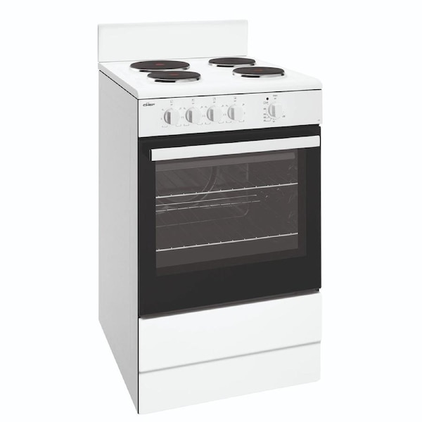 Chef CFE532WB 54cm white freestanding cooker