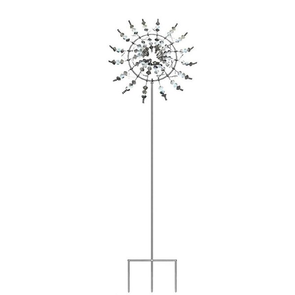 98CM Kinetic Metal Wind Spinner Garden Windmill Outdoor Sculpture Decoration