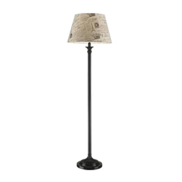150cm Floor Lamp French Provincial Black
