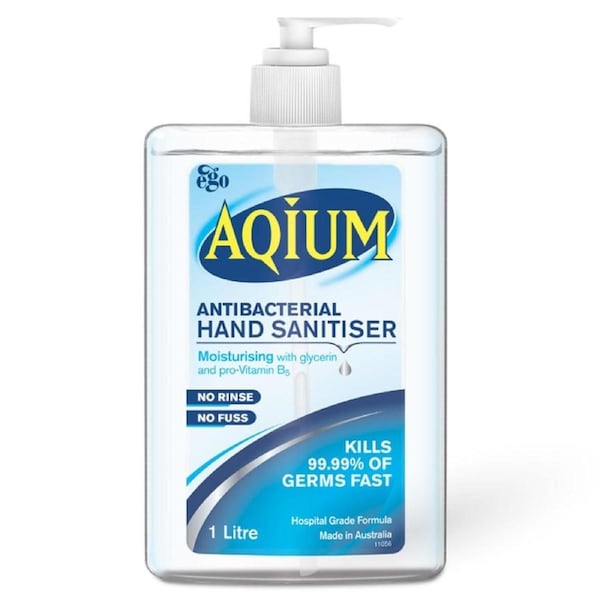 Ego Aqium Antibacterial Hand Sanitiser 1 Litre
