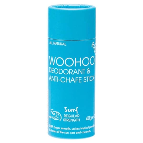 Woohoo Body Deodorant & Anti-Chafe Stick Surf 60g