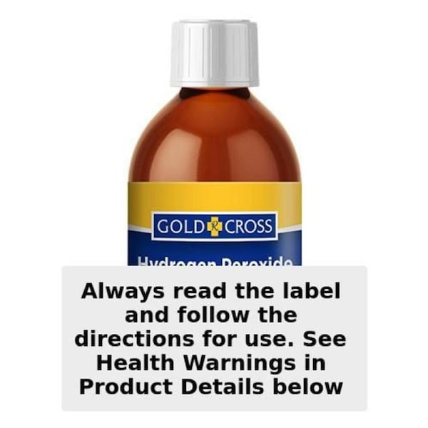 Gold Cross Hydrogen Peroxide 3% 400ml