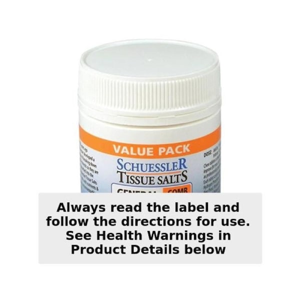 Schuessler Tissue Salts Comb 12 General Tonic 250 Tablets