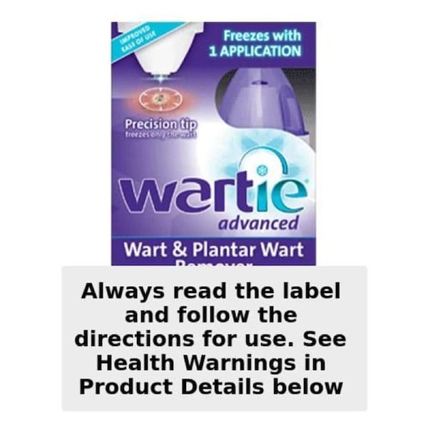 Wartie Advanced Wart & Plantar Wart Remover 50ml