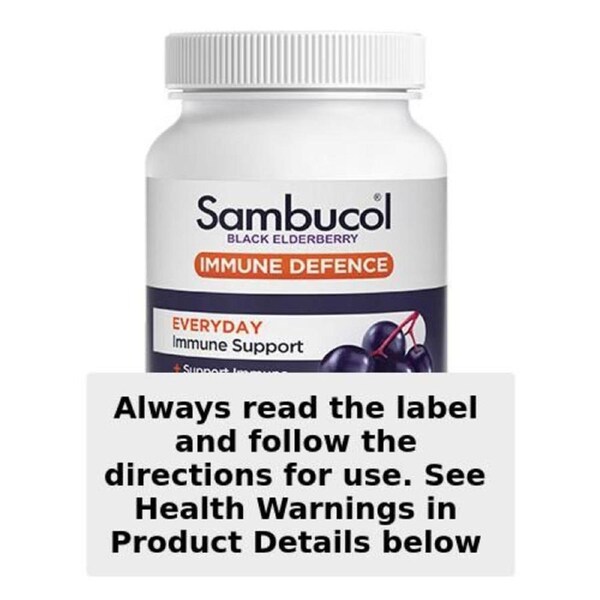 Sambucol Immune Defence Everyday Support 60 Capsules