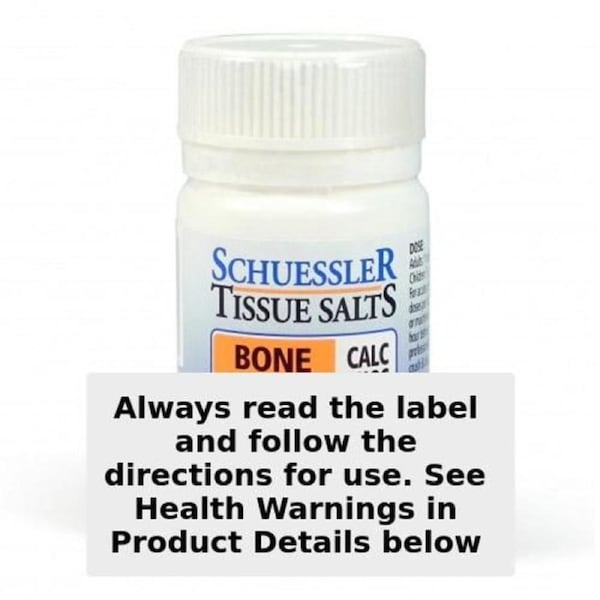 Schuessler Tissue Salts Calc Phos Bone Health 125 Tablets