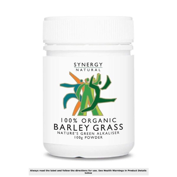 Synergy Natural Organic Barley Grass 100g