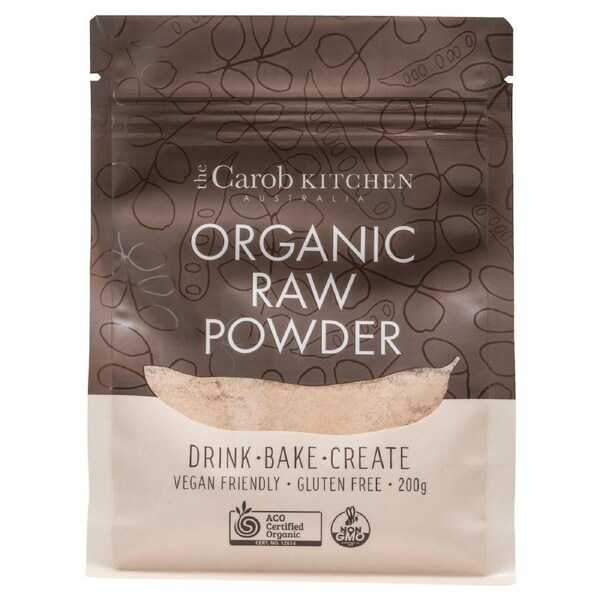 The Carob Kitchen Organic Raw Carob Powder 200g