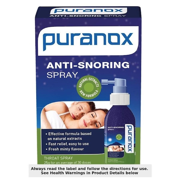 Puranox Anti Snoring Spray 25g
