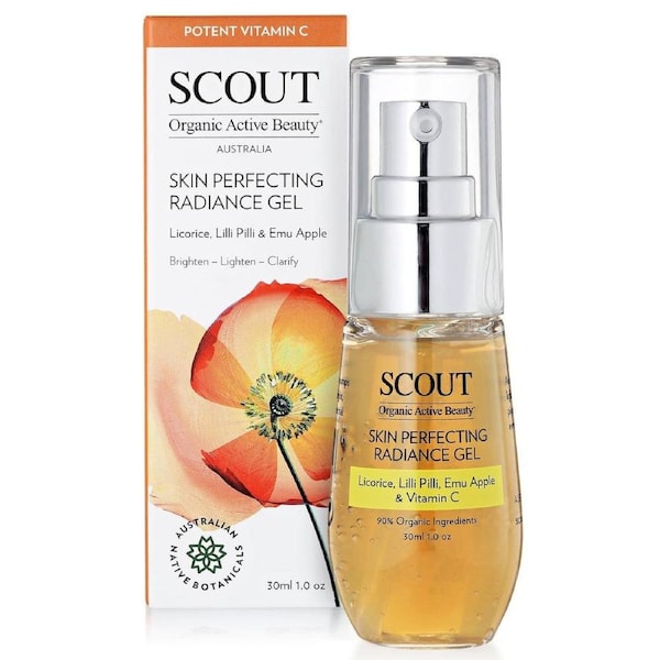 Scout Skin Perfecting Radiance Gel with Lilli Pilli Licorice Emu Apple & Vitamin C 30ml