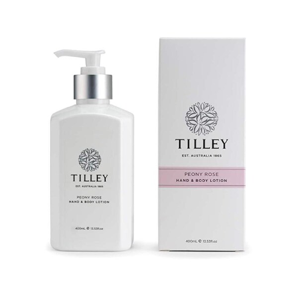 Tilley Body Lotion Peony Rose 400ml