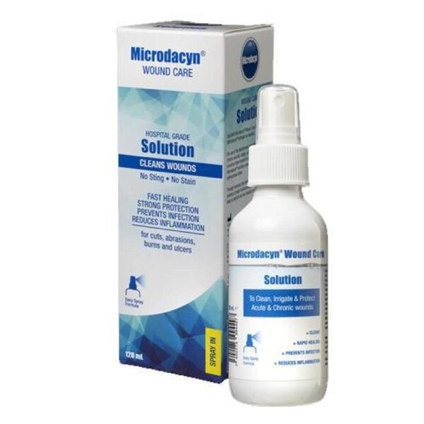 Microdacyn Wound Care Solution Spray 120ml