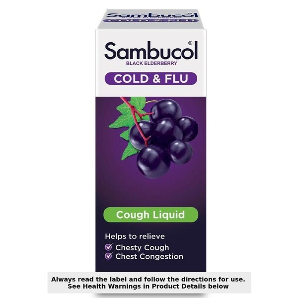 Sambucol Cough Relief Liquid 250ml