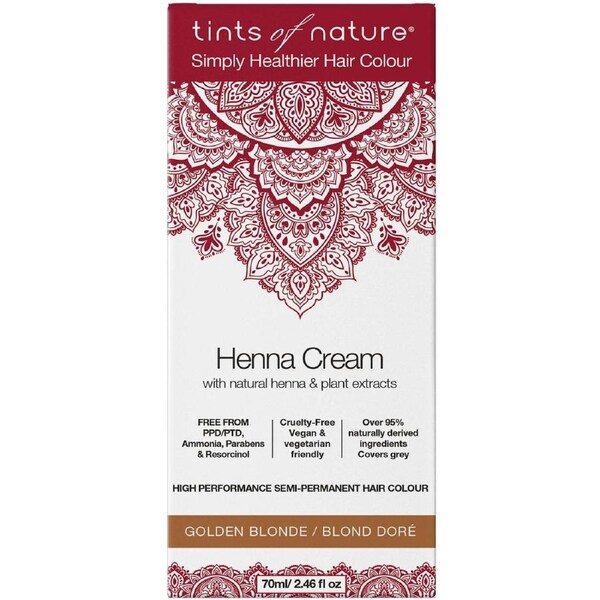 Tints of Nature Henna Cream Golden Blonde 70ml