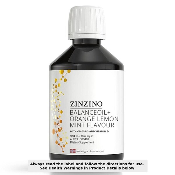 Zinzino Balance Oil Orange Lemon & Mint 300ml