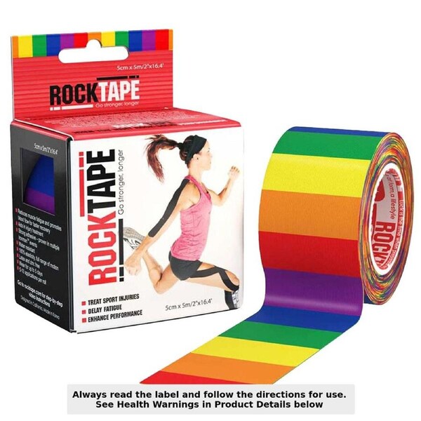 Rocktape Kinesiology Rainbow Tape 5cm x 5m