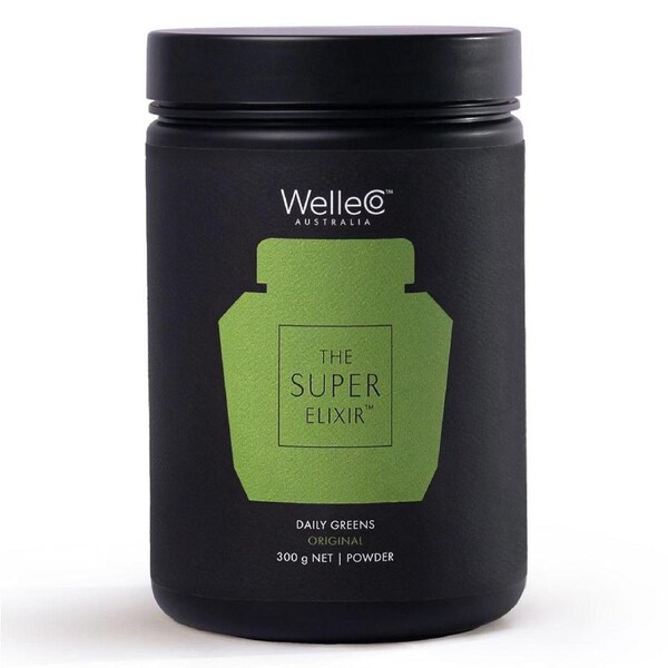 WelleCo The Super Elixir Daily Greens Powder Refill Original 300g