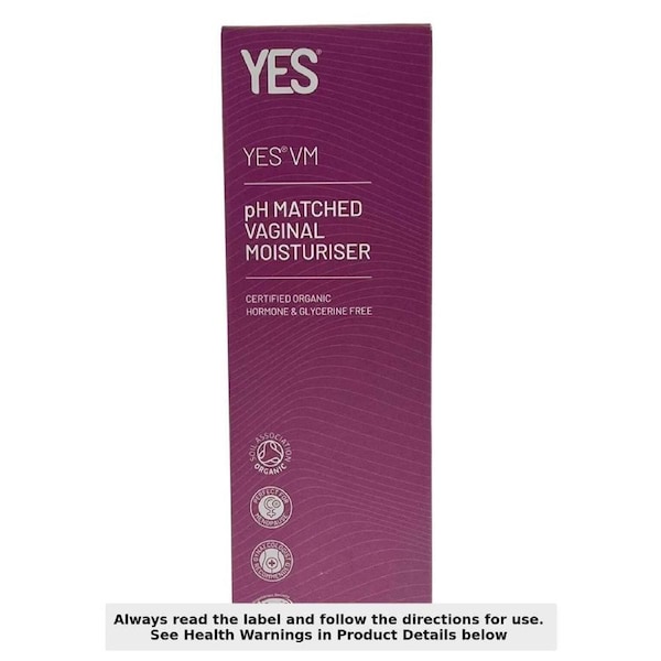 Yes Organic Lubricants VM Vaginal Moisturiser 100ml