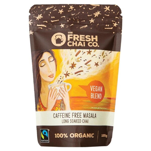 The Fresh Chai Co Caffeine Free Masala Fresh Sticky Chai 125g