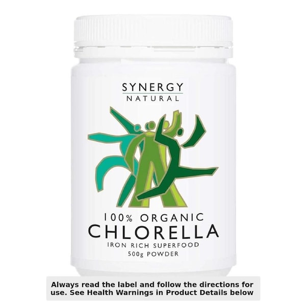 Synergy Natural Organic Chlorella Powder 500g