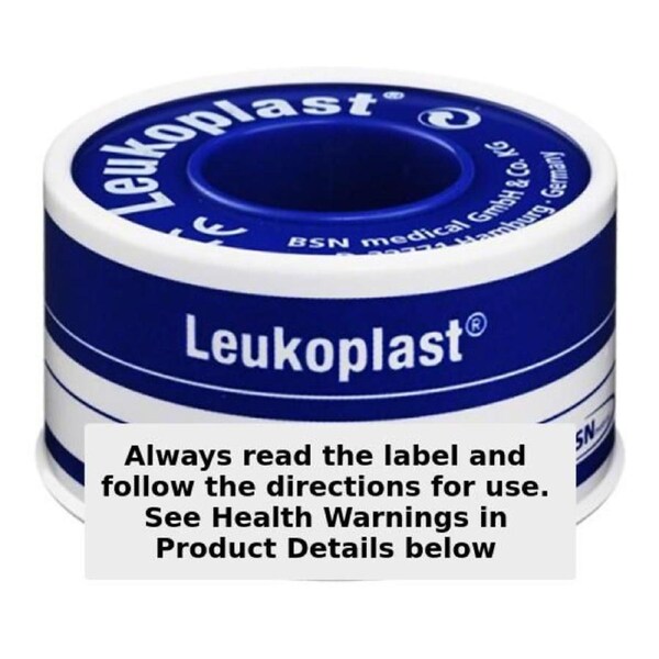 Leukoplast Waterproof Tape White 2.5cm x 5m 1 Roll