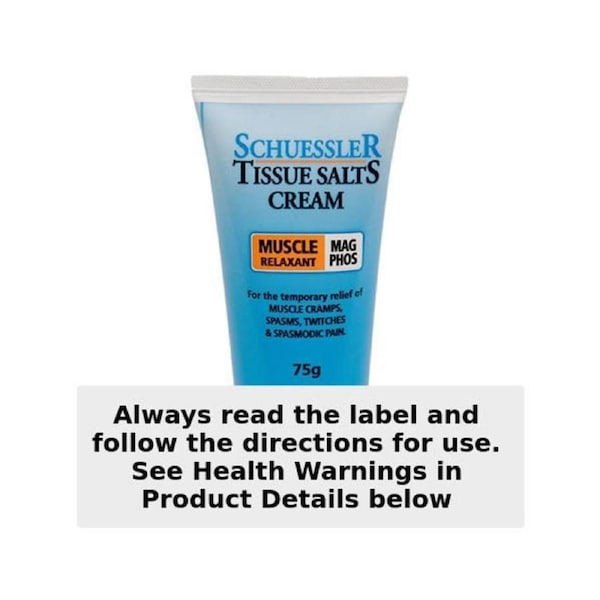 Schuessler Tissue Salts Mag Phos Muscle Relaxant Cream 75g