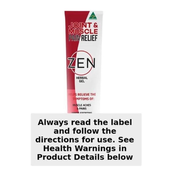 Zen Joint & Muscle Pain Relief Herbal Gel Tube 75g