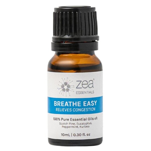 Zea Essentials Breathe Easy Essential Oil Blend 10ml