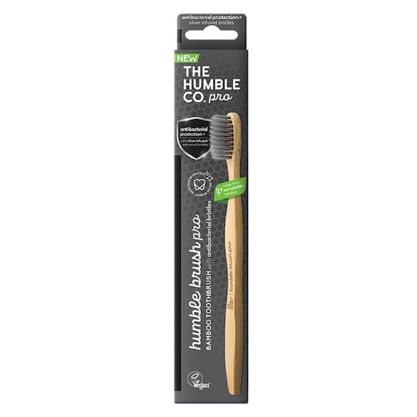 The Humble Co Pro Silver Ion Bamboo Toothbrush Soft 1 pack