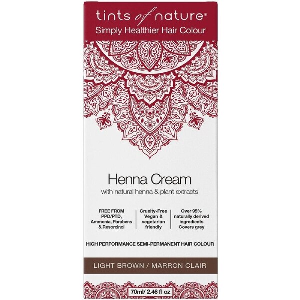 Tints of Nature Henna Cream Light Brown 70ml