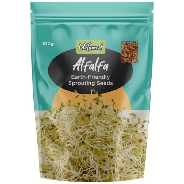 Untamed Health Alfalfa Sprouting Seeds 100g