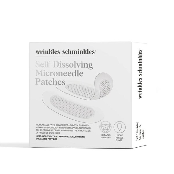 Wrinkles Schminkles Self-Dissolving Microneedle Patches - 4 Pack