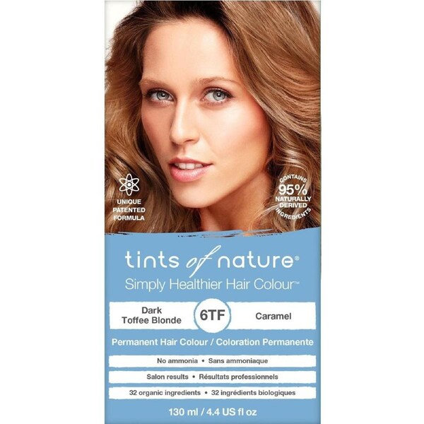 Tints of Nature 6TF Dark Toffee Blonde Permanent Hair Colour 130ml
