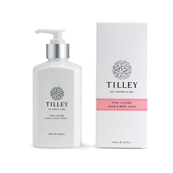 Tilley Body Wash Pink Lychee 400ml