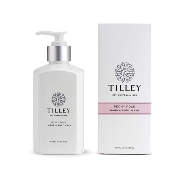 Tilley Body Wash Peony Rose 400ml