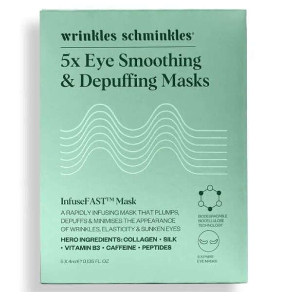 Wrinkles Schminkles Eye Smoothing & Depuffing Masks - 5 Pack