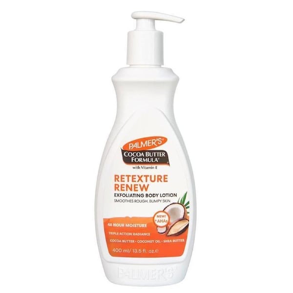 Palmers Cocoa Butter Retexture & Renew Exfoliating Body Lotion 400ml