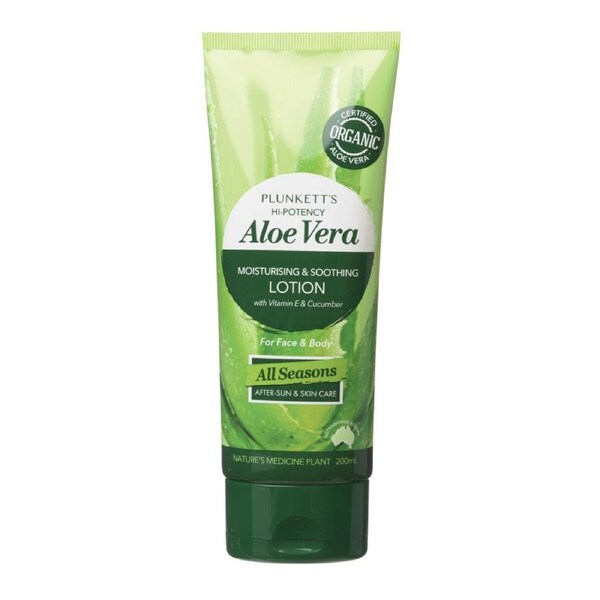 Plunketts Aloe Vera Moisturising and Soothing Lotion 200ml