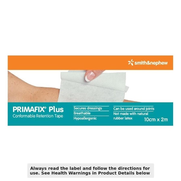 Smith & Nephew Primafix Plus Conformable Retention Tape 10cm x 2m