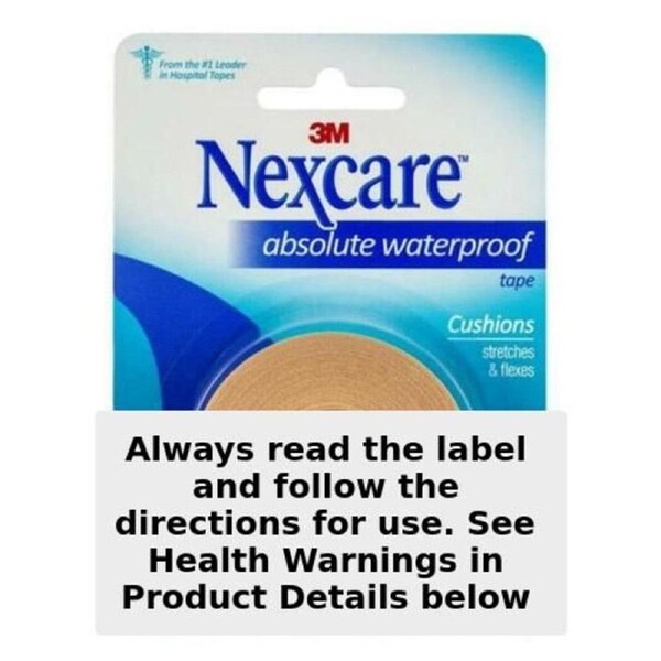 Nexcare Absolute Waterproof Tape 25.4mm x 4.5m 1 Roll