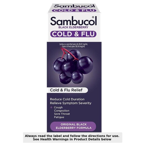 Sambucol Cold & Flu Relief Liquid 250ml