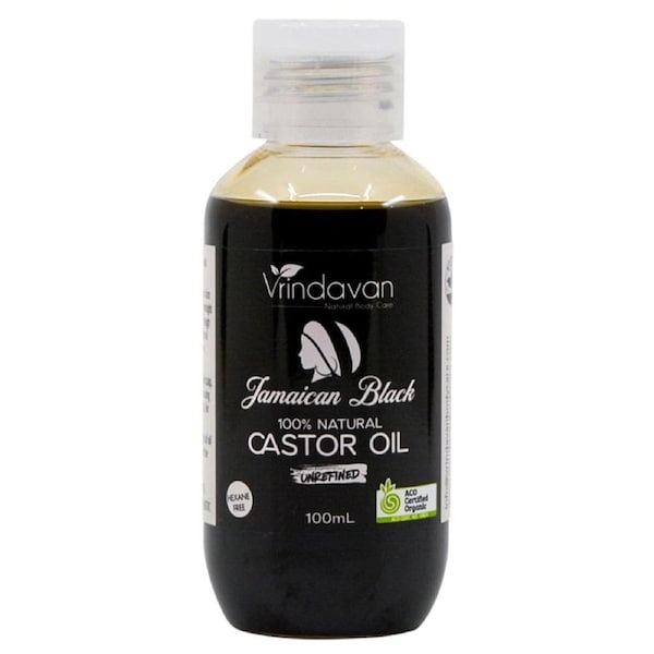 Vrindavan Jamaican Black Castor Oil Unrefined 100ml