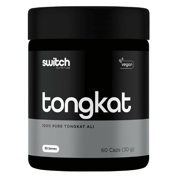 Switch Nutrition 100% Pure Tongkat Ali 60 Capsules