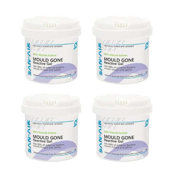 San-Air Mould Gone Gel Tubs 4 x 75g