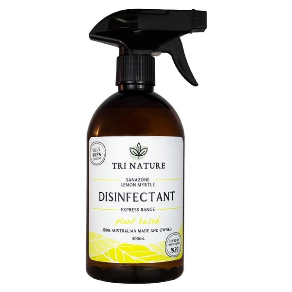 Tri Nature Sanazone Disinfectant Lemon Myrtle 500ml