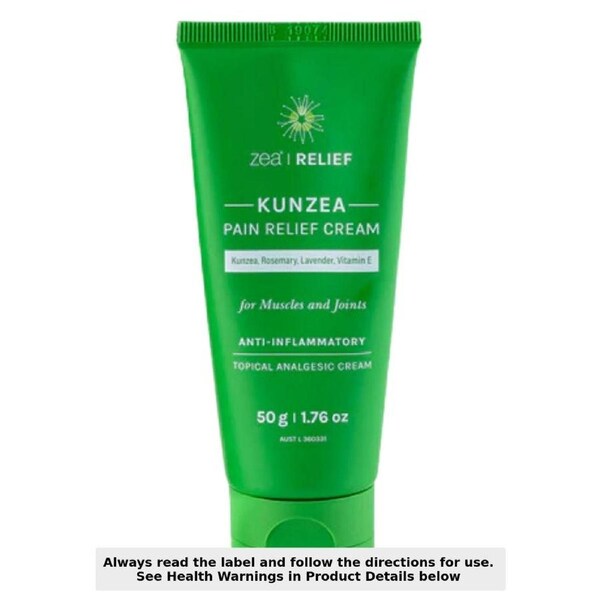 Zea Relief Kunzea Pain Relief Cream 50g