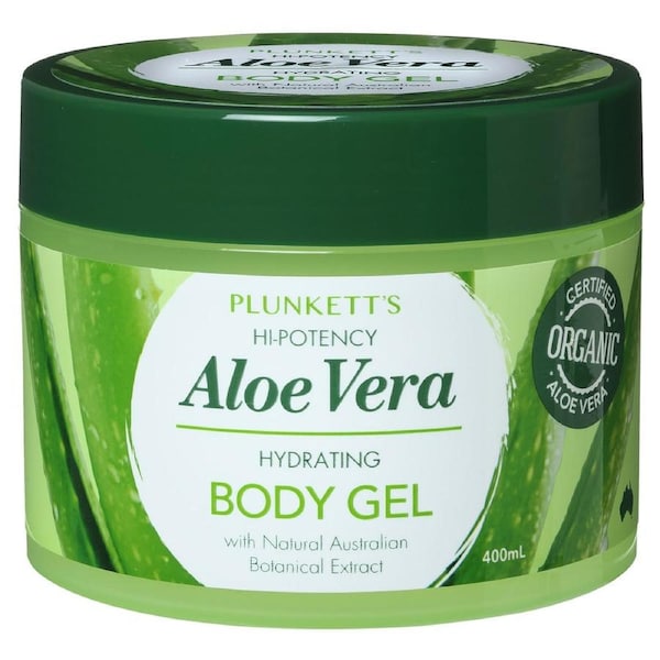 Plunketts Hi-Potency Aloe Vera Hydrating Body Gel 400ml
