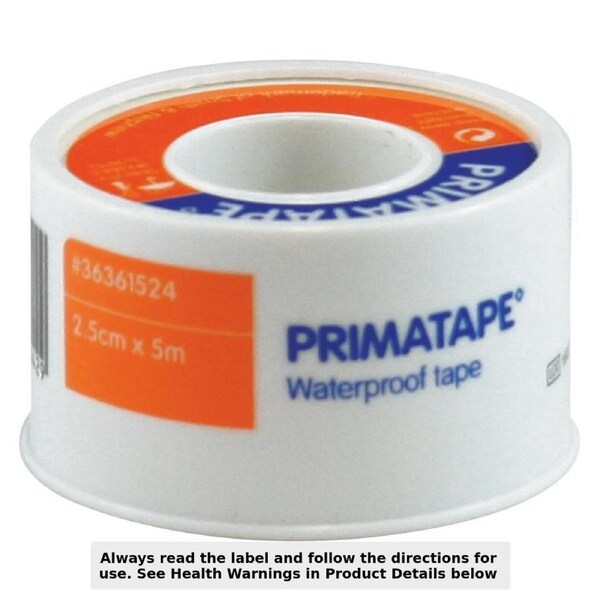 Primatape Waterproof Tape 2.5cm x 5m by Smith & Nephew